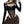 Y2k Punk Cut Out Bodysuit - product view on white background