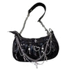 Bolso plisado Y2K
