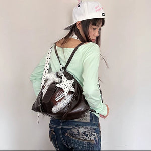 Y2k Purse Polka Dot Star