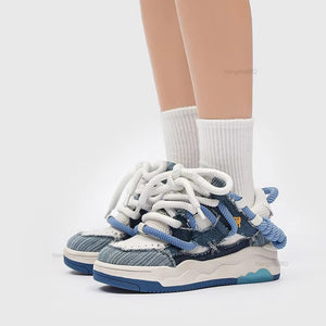 Y2K Retro Leather Shoes