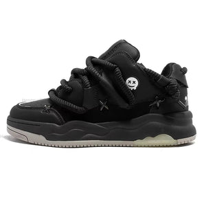 Y2K Retro Leather Shoes
