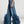 Y2K Ruffle Hem Blue Jeans Women's