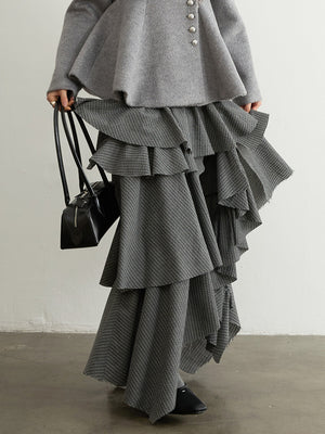 Y2K Ruffle Skirt