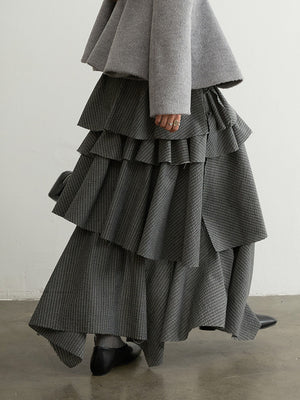 Y2K Ruffle Skirt