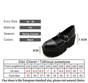 Y2K School Shoes For Girls