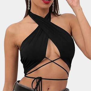 Y2K Sexy Sleeveless Crop Top