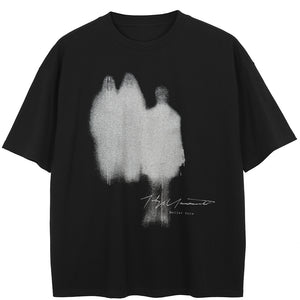 Y2K Shadow Graphic Tee