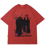 T-shirt imprimé Ombre Y2K