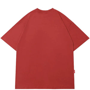 Y2K Shadow Print T Shirt