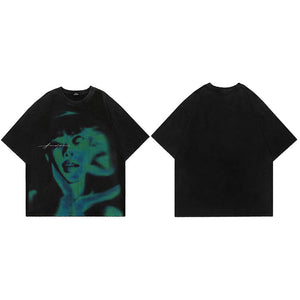 Y2K Shirt Men Oversized