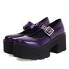 Y2K Shoes Buckle Strap