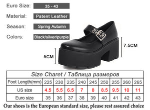 Y2K Shoes Buckle Strap
