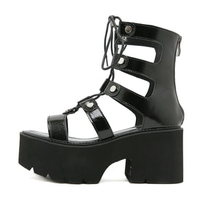 Y2K Shoes Metal Beads Decor
