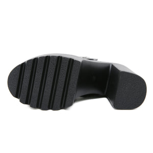 Y2K Shoes Multi Buckle Strap