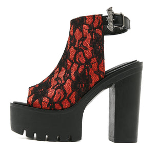Y2K Shoes with Ankle Strap