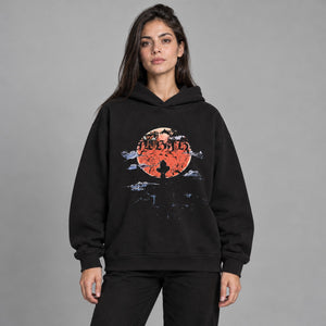 Y2K Side Pocket Hoodie – worn by a woman