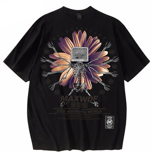Y2K Skeleton Shirt