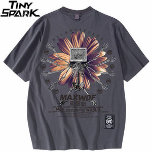 Y2K Skeleton Shirt