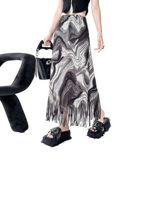 Y2K Skirt Printed