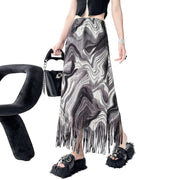 Y2K Skirt Printed