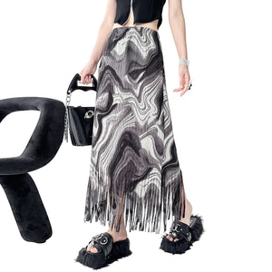 Y2K Skirt Printed
