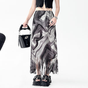 Y2K Skirt Printed