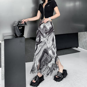 Y2K Skirt Printed
