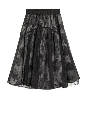 Y2K Skirt Spliced Printed