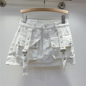 Y2K Skirt Three-Dimensional Pockets