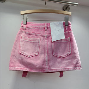 Y2K Skirt Three-Dimensional Pockets