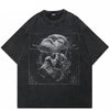 Y2K Skull Graphic T Shirt