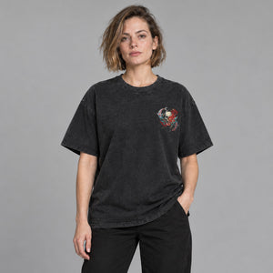 Y2K Skull Shirt – worn by a woman