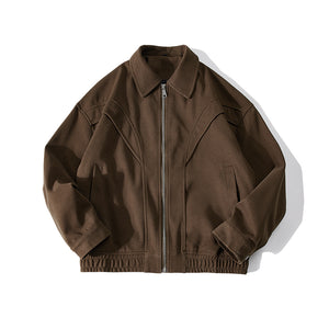 Y2K Solid Color Men's Jackets