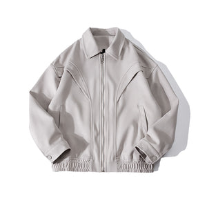 Y2K Solid Color Men's Jackets