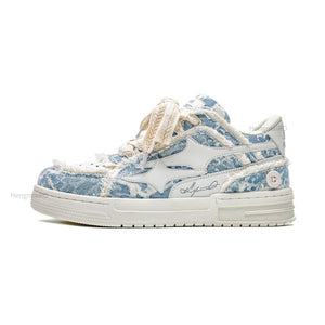 Y2K Star Skateboard Shoes