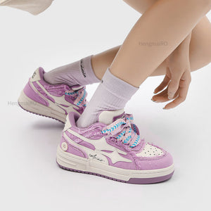 Y2K Star Skateboard Shoes