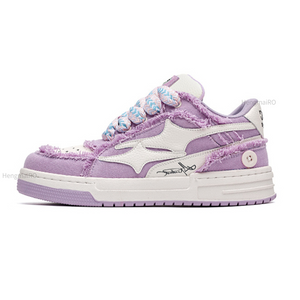 Y2K Star Skateboard Shoes