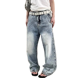 Y2K Stonewashed Jeans Women's