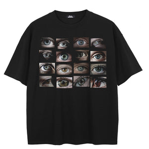 Y2K Streetwear T Shirt Black