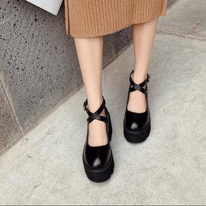 Y2K Student Shoes Girls