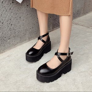 Y2K Student Shoes Girls