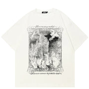 Camiseta gráfica estilo Y2K