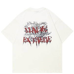 Y2K T Shirt Casual White Aesthetic