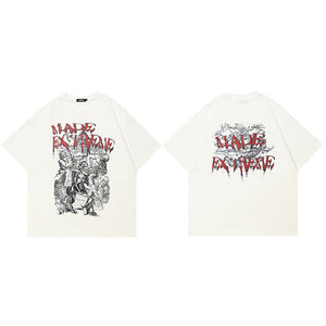 Y2K T Shirt Casual White Aesthetic