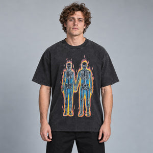 Y2K T-Shirts Vintage – worn by a man