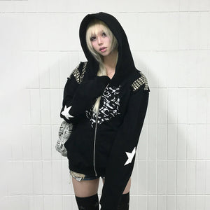 Y2K Top Aesthetics Tattoo Print
