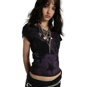 Y2K Top Gothic Streetwear