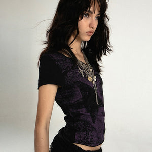 Y2K Top Gothic Streetwear