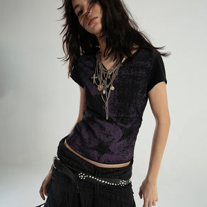 Y2K Top Gothic Streetwear
