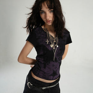 Y2K Top Gothic Streetwear